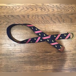 Ralph Lauren Leather trimmed belt